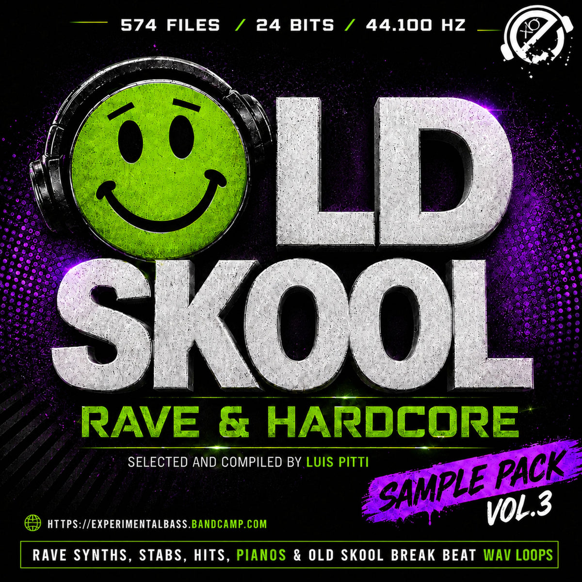 OldSkool Rave & Hardcore Vol. 3 Sample Pack by Luis Pitti