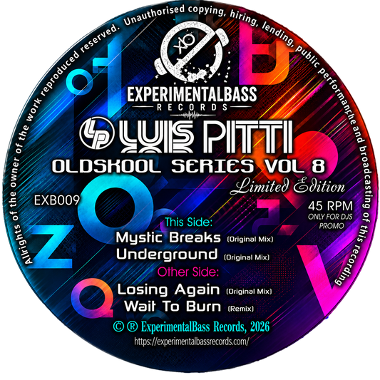 Luis Pitti – Oldskool Series Vol. 8 (Coming Soon) (Vinyl & Digital WAVs)