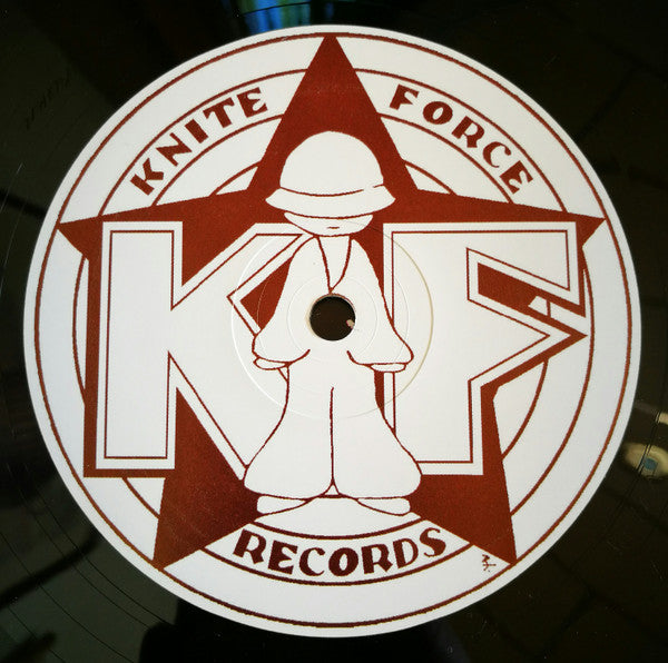 Shadowplay – Split — Kniteforce Records label side A