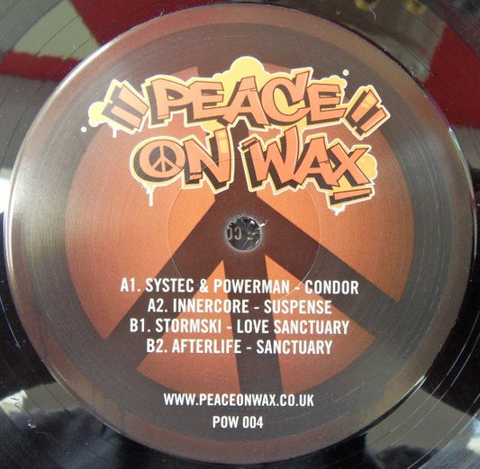 Various – Untitled - Peace On Wax POW 004 - Label Side B