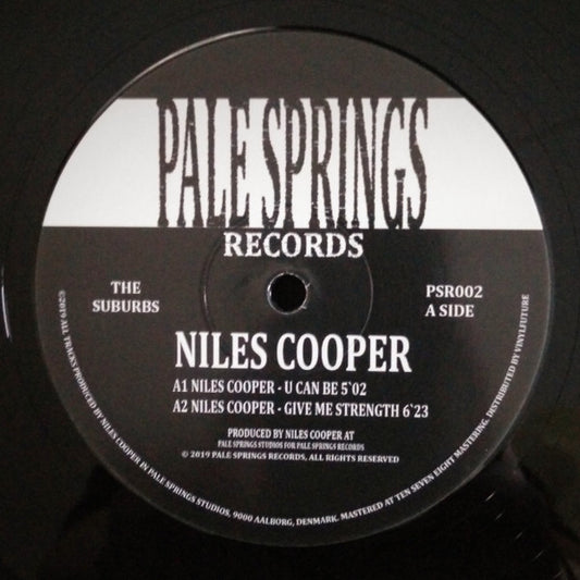 Niles Cooper – The Suburbs EP, Pale Springs Records label B side