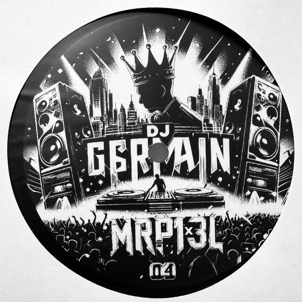 New School – Germain 004 vinyl label