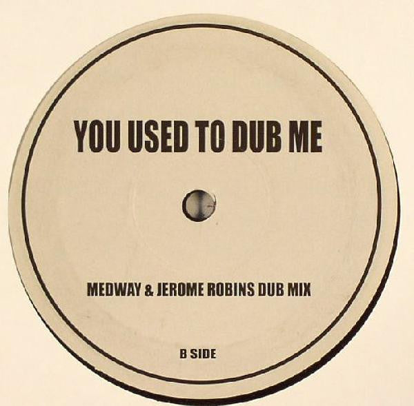 B-side centre label for You Used To Hold Me by Medway & Jerome Robins