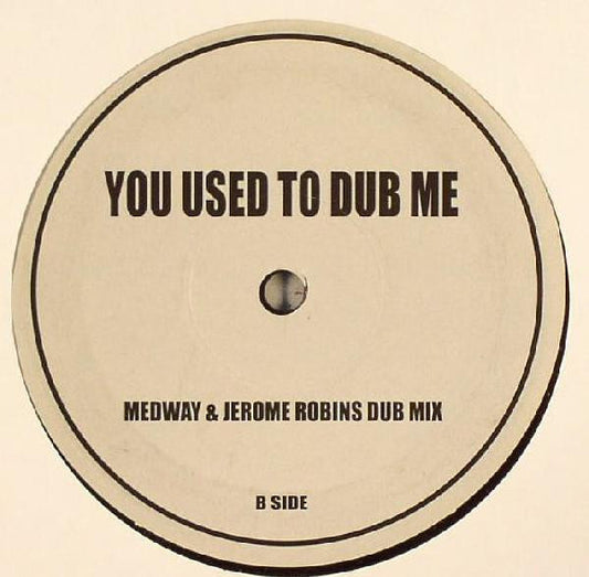 B-side centre label for You Used To Hold Me by Medway & Jerome Robins
