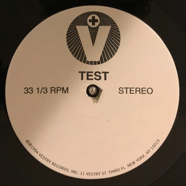 Weirdoz – Everyday, test pressing white label Side A, Vestry Records V016