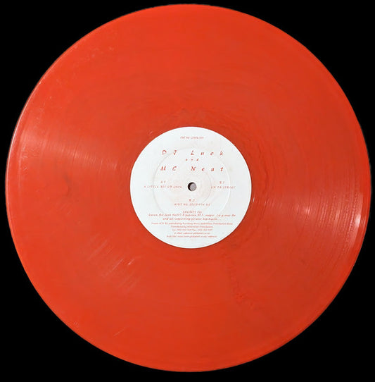 DJ Luck and MC Neat Red Rose EP Red Rose Recordings LUCK 001 side one label