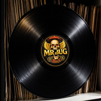 Luis Pitti – Germain 006 vinyl mockup
