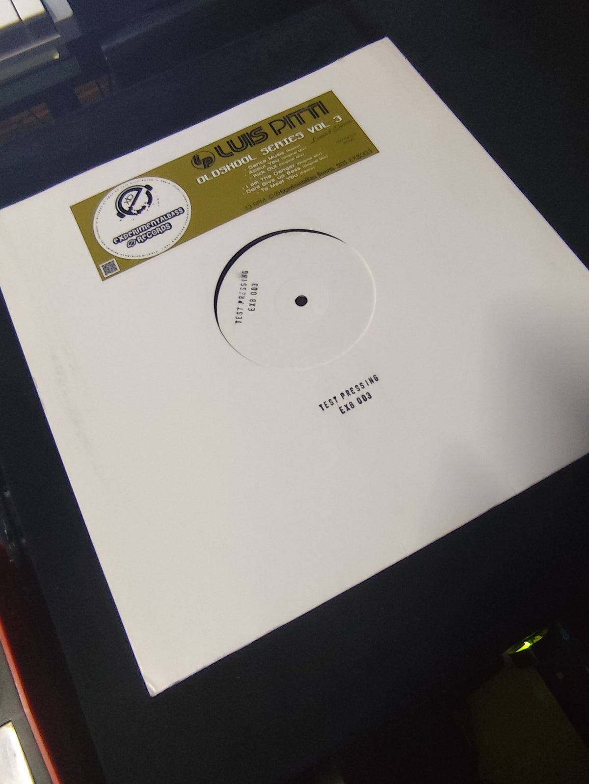 OLDSKOOL SERIES VOL 3 – Test Press (EXB003) (Limited Edition of 5 Copies)