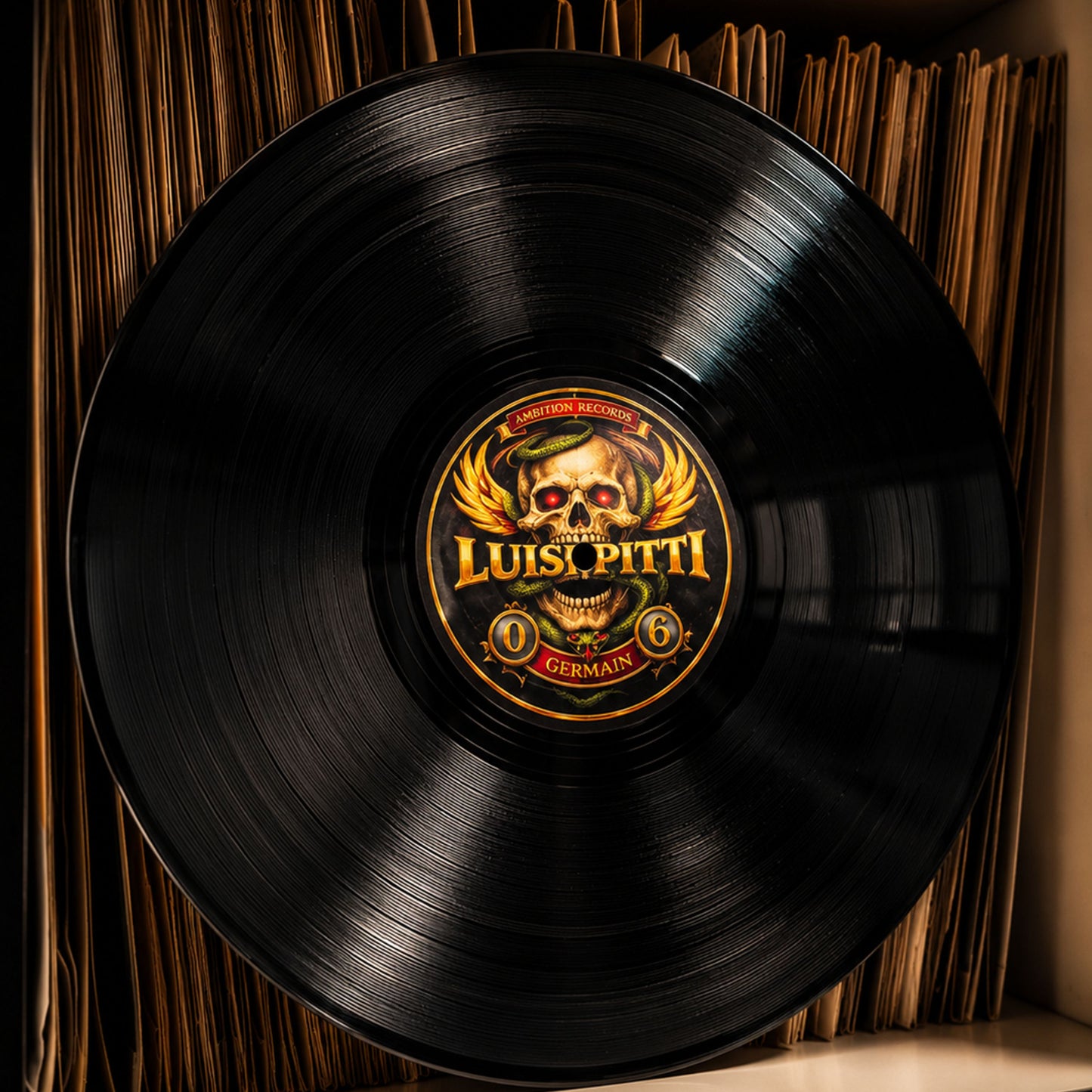 Mr Bug – Germain 006 vinyl mockup