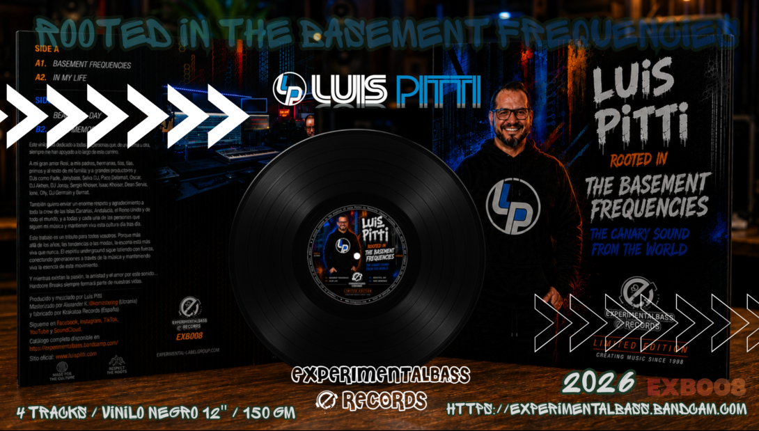 Luis Pitti – Rooted in The Basement Frequencies promo
