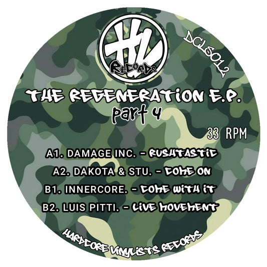 Various – The Regeneration E.P. Part 4 - Label