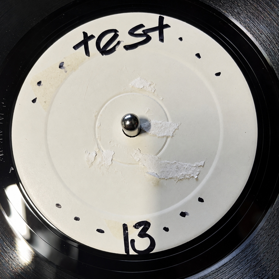 Max Mason – Doinit white label with handwritten TEST 13