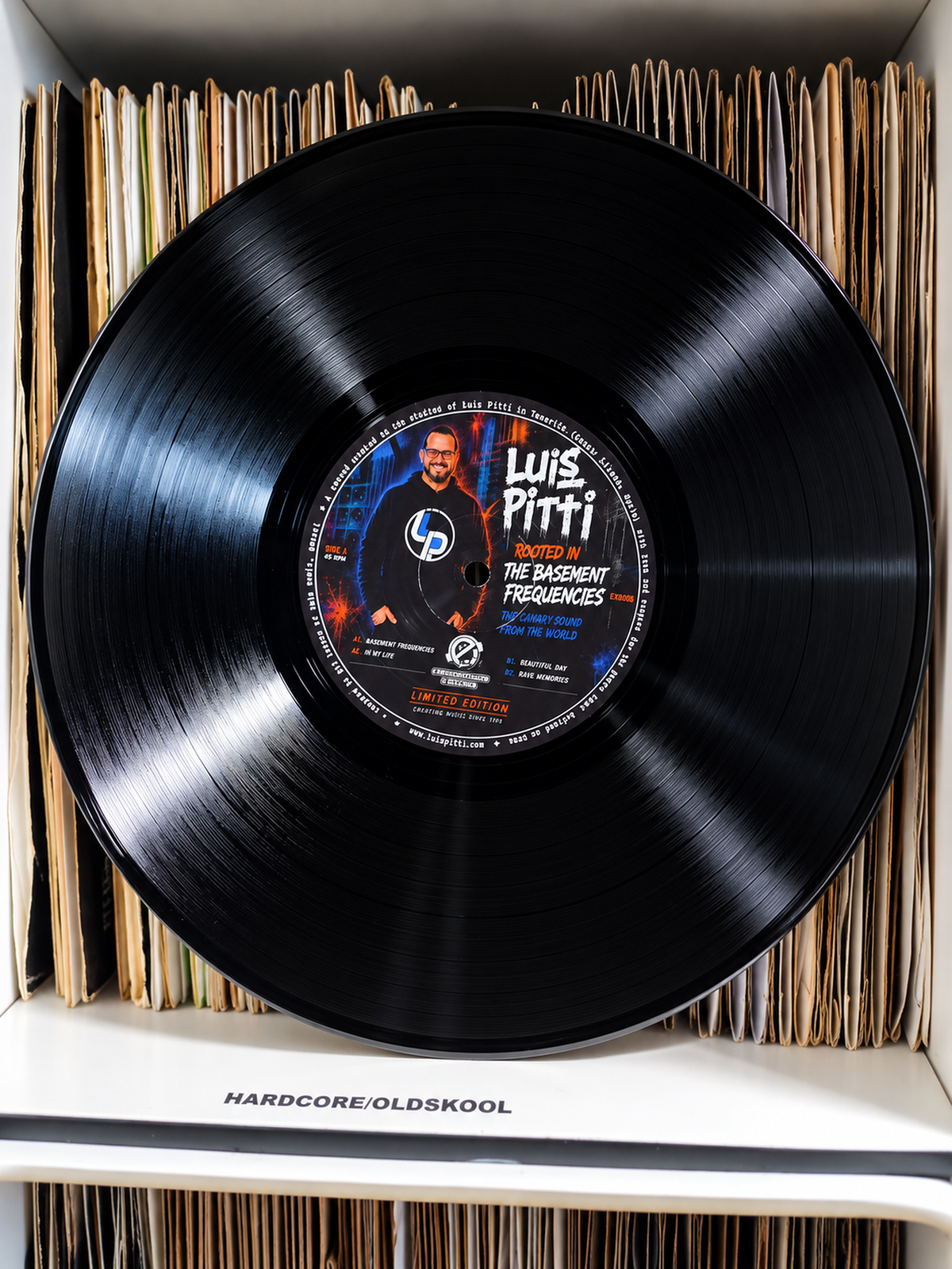 Luis Pitti – Rooted in The Basement Frequencies (Limited Edition Of 150 Copies) (Vinyl & Digital WAVs)