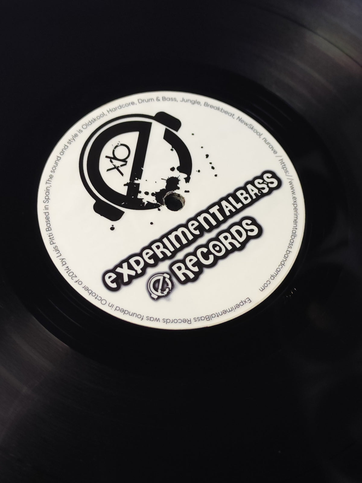 Oldskool Series Vol. 0 vinyl and label