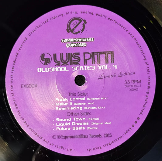 OLDSKOOL SERIES VOL 4 – Label close-up