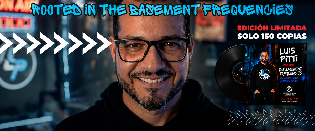 Luis Pitti – Rooted in The Basement Frequencies (Limited Edition Of 150 Copies) (Vinyl & Digital WAVs)