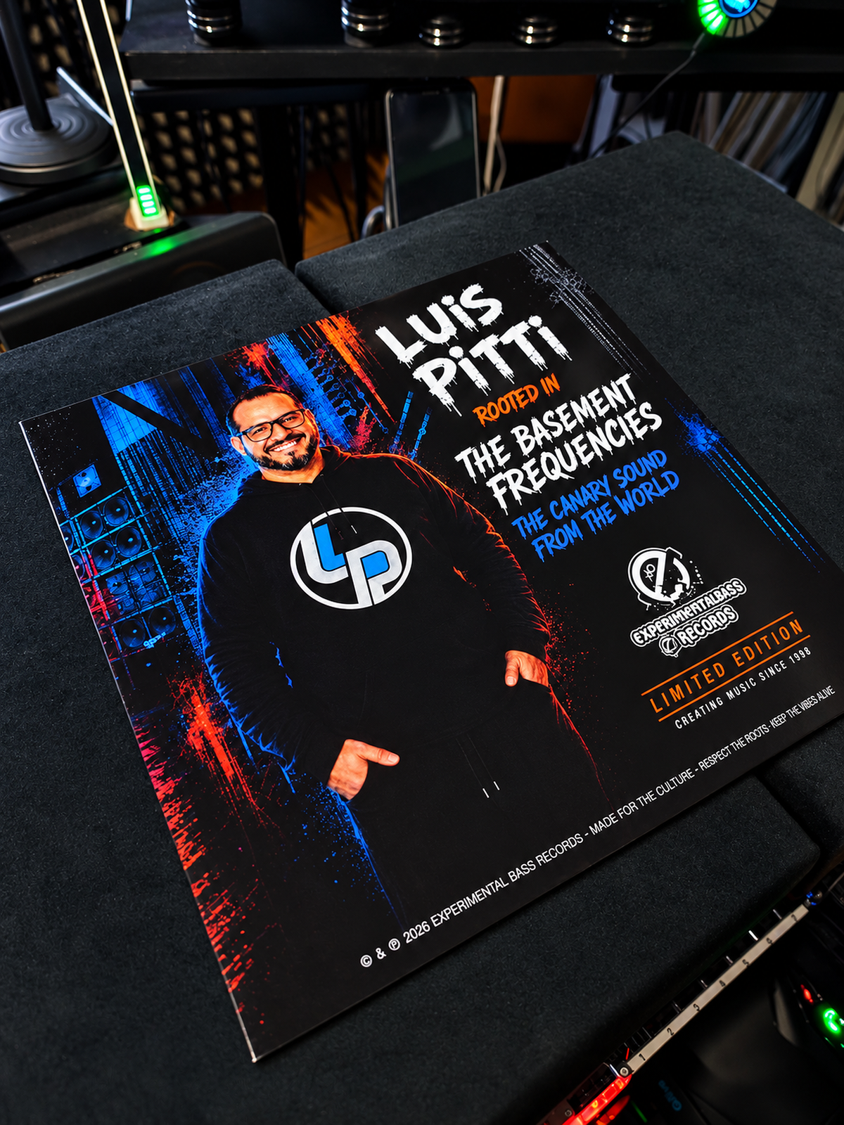 Luis Pitti – Rooted in The Basement Frequencies (Limited Edition Of 150 Copies) (Vinyl & Digital WAVs)