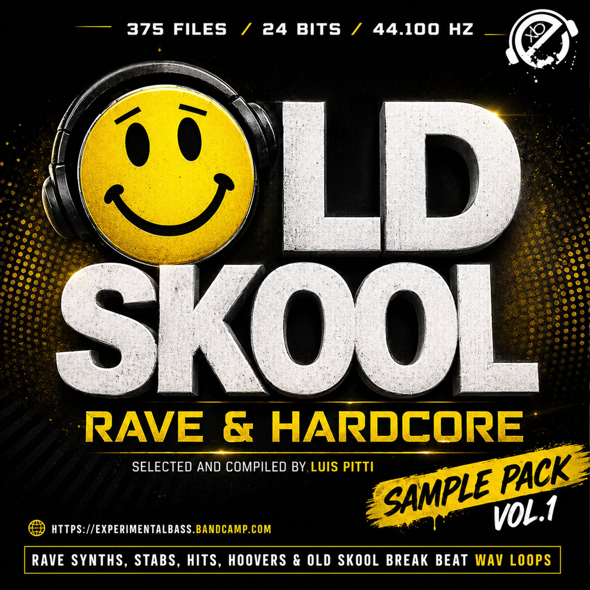 Oldskool, Rave & Hardcore Vol 1 Sample Pack by Luis Pitti