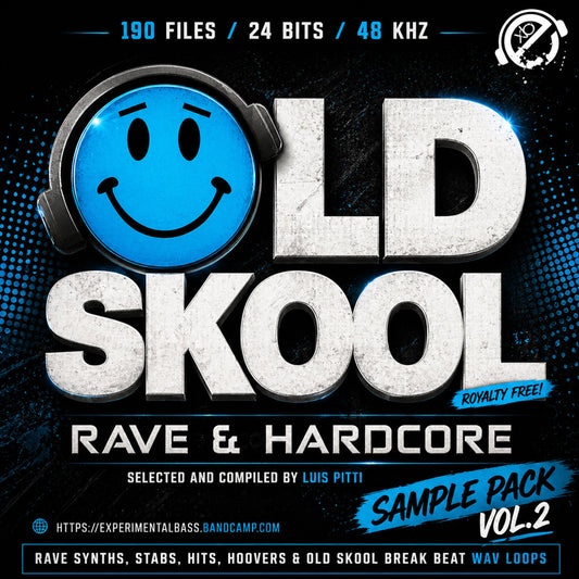 Oldskool, Rave & Hardcore Vol 2 Sample Pack by Luis Pitti
