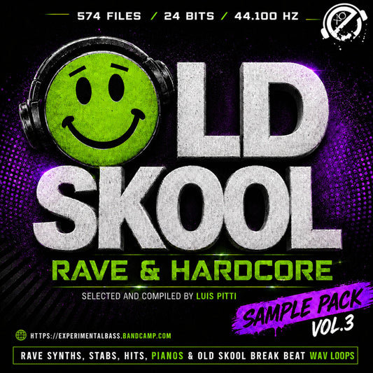 OldSkool Rave & Hardcore Vol. 3 Sample Pack by Luis Pitti