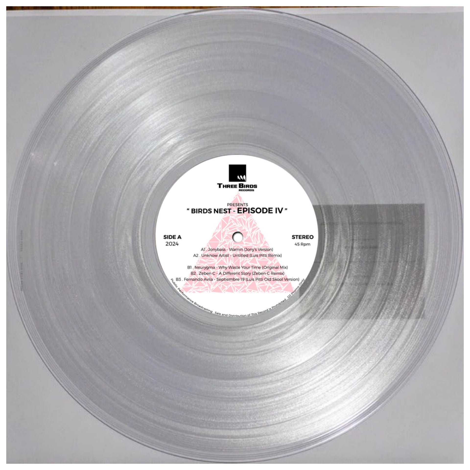 Various – Birds Nest Episode IV - Clear Vinyl