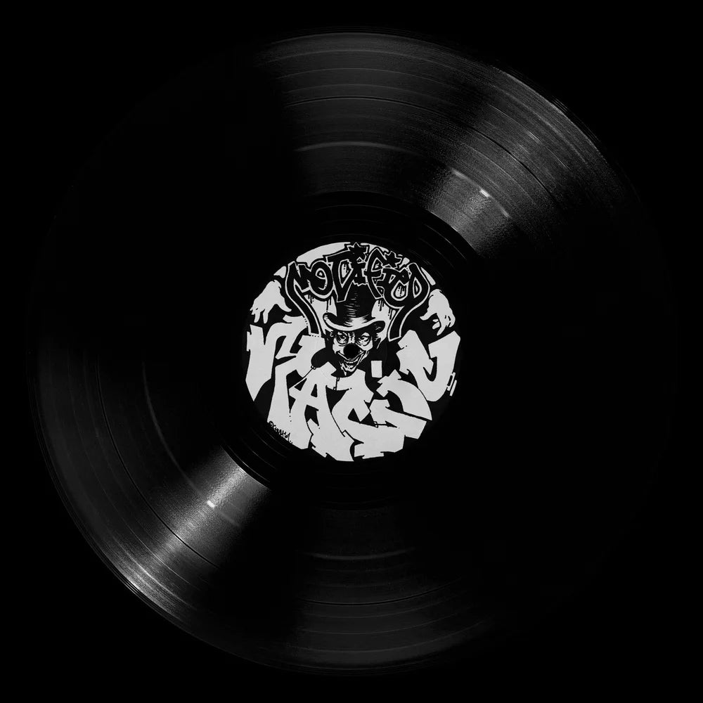 Junglismonk – Dark Dolla / Angelface Modified Magic vinyl reverse label