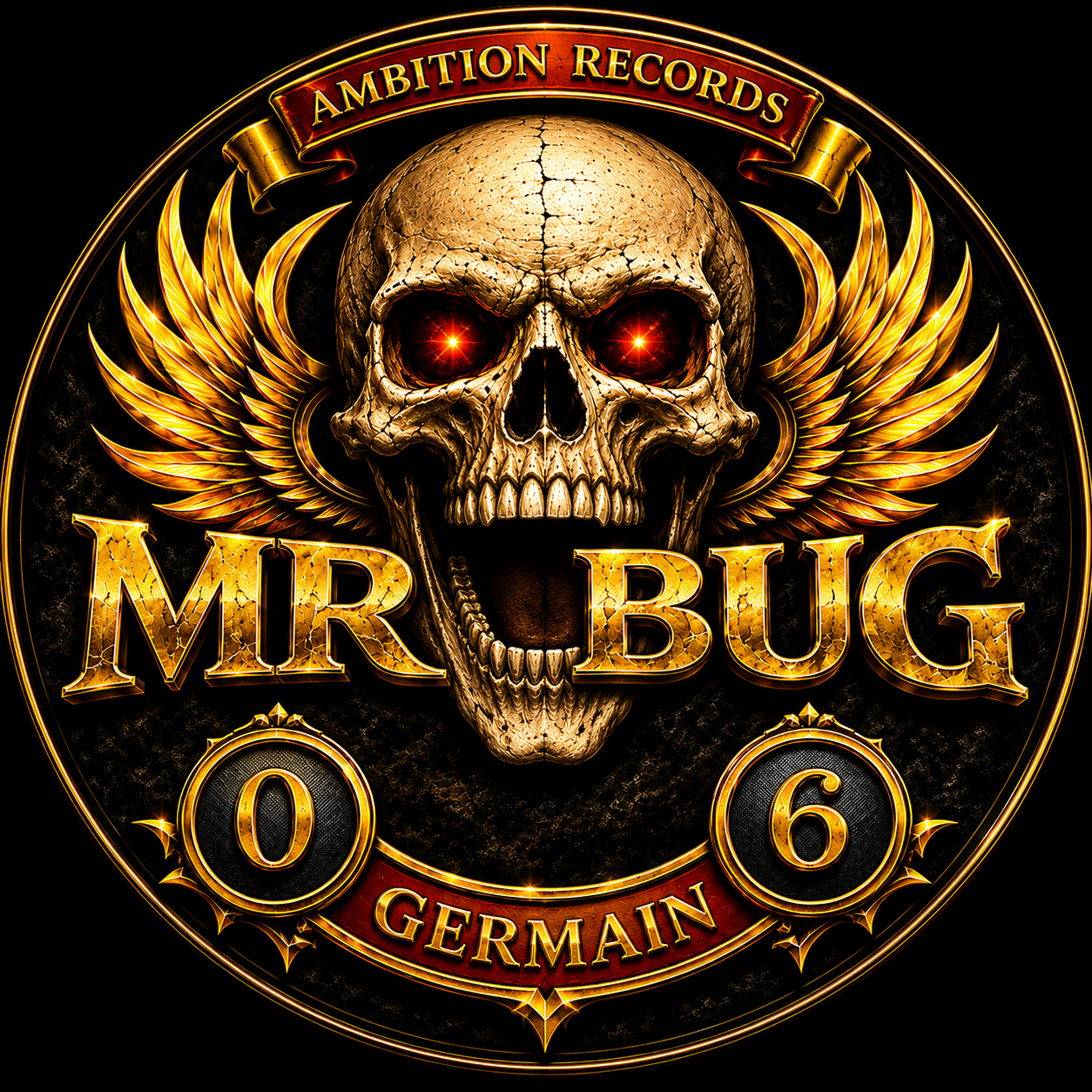 Mr Bug – Germain 006 vinyl label artwork