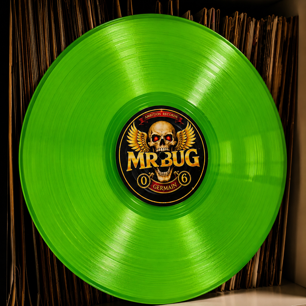 Mr Bug – Germain 006 green vinyl