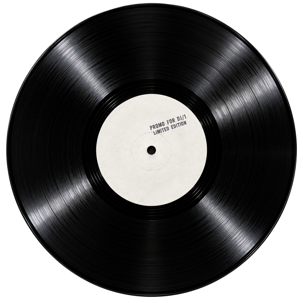 Unknown Artist – Untitled black vinyl record, limited edition of 100 copies