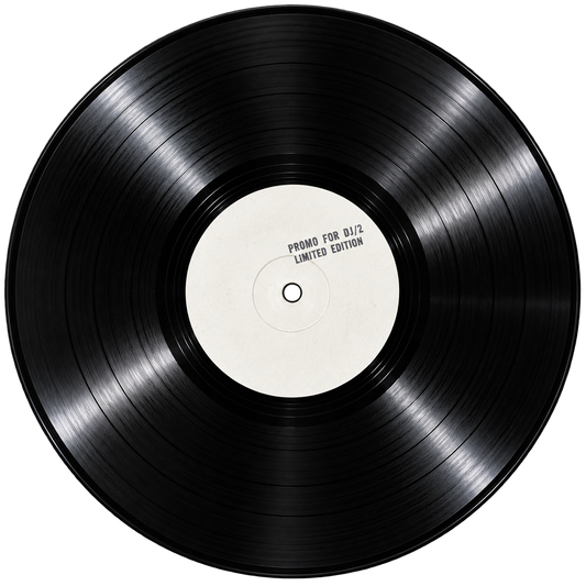 Promo For Dj/2 black vinyl record, limited edition of 100 copies