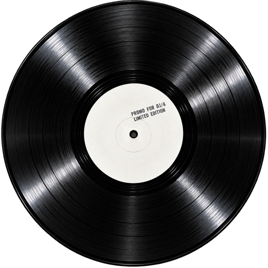 Promo For Dj/4 black vinyl record, limited edition of 100 copies