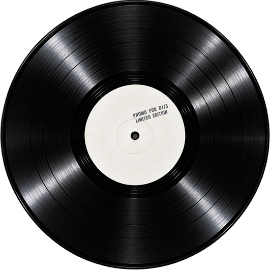 Promo For Dj/5 black vinyl record, limited edition of 100 copies