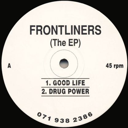 Frontliners The EP Not On Label BACK 1 Side B label