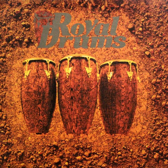 Richard Grey Beats – Royal Drums sleeve front with three drums