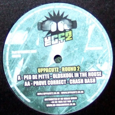 Peo De Pitte / Prove Correct – Round 2, label, UPPACUTZ 002
