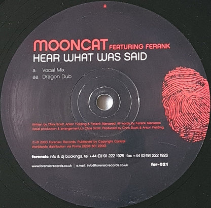 Mooncat Featuring Ferank – Hear What Was Said