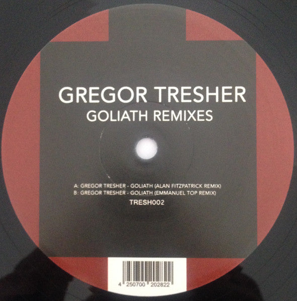 Gregor Tresher – Goliath (Remixes) label side A