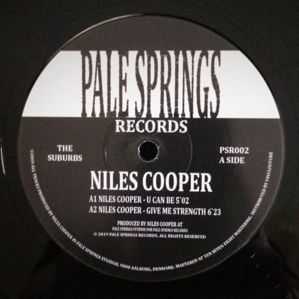 Niles Cooper – The Suburbs EP, Pale Springs Records label B side