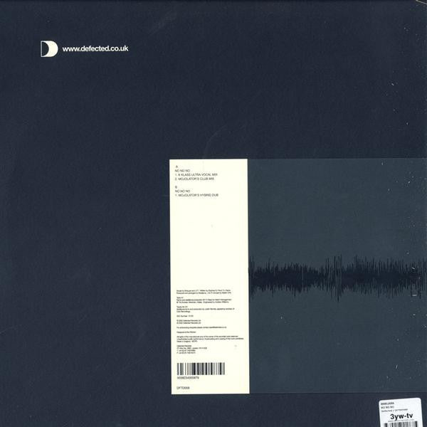Back sleeve of Manijama Featuring Mukupa & L'il T – No No No
