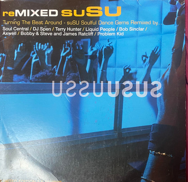 Remixed Susu original compilation artwork; listing includes sides C and D only