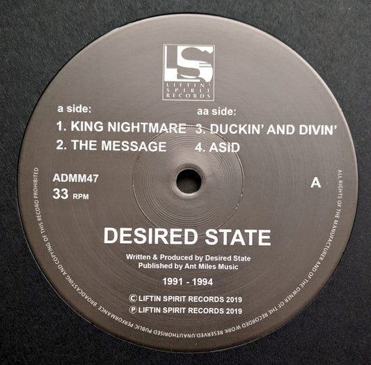 Desired State – King Nightmare - Label B