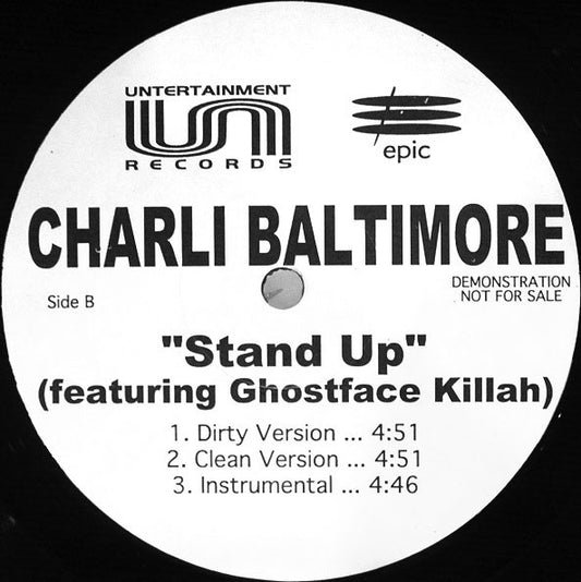 Charli Baltimore – Stand Up, Side B label, Untertainment/Epic 102298