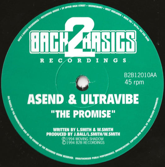 Asend & Ultravibe – The Promise — cara AA