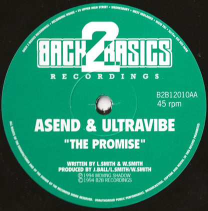 Asend & Ultravibe – The Promise — cara AA