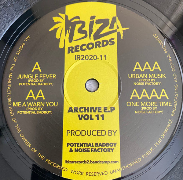 Potential Bad Boy & Noise Factory – Archive E.P. Vol 11 - Label Side A