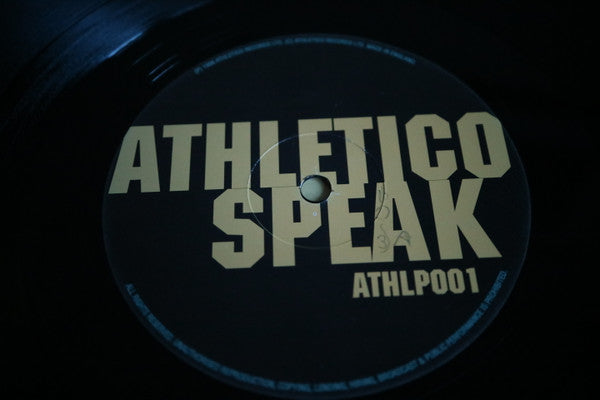 Athletico Speak – Disc 2 label (Side C & D), ATHLP 001