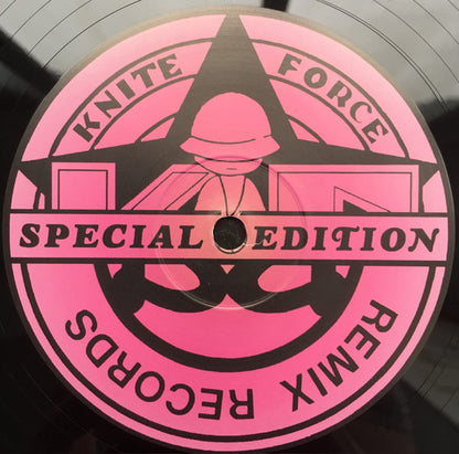 Remix Records and Kniteforce Part 16 pink vinyl label