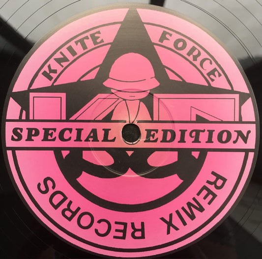Remix Records and Kniteforce Part 16 pink vinyl label