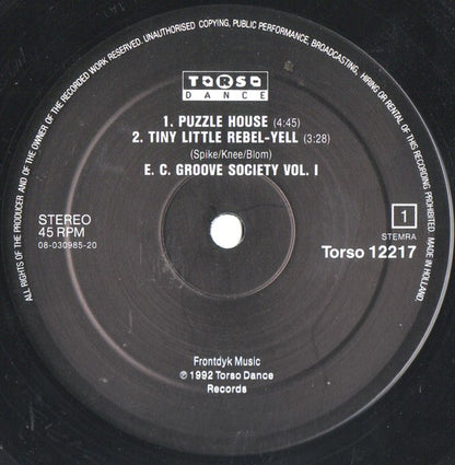 E.C. Groove Society – Volume 1 - Label Side A (Torso 12217)