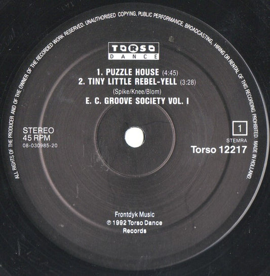 E.C. Groove Society – Volume 1 - Label Side A (Torso 12217)